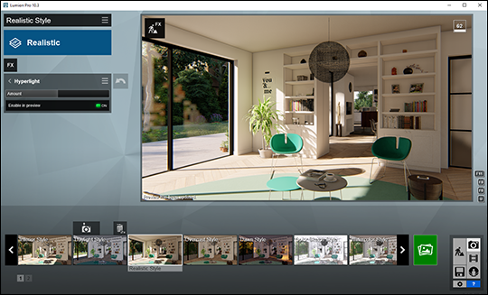 Lumion 10.3 Hyperlight in the High-Quality preview2