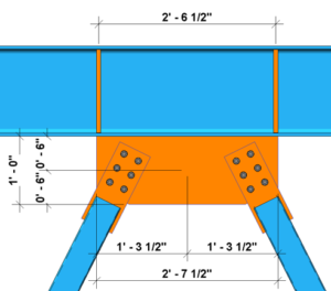 Revit Dimensions-Snapping-to-Steel-Plates