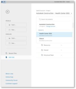 Improved-BIM-360-Project-Navigation-in-Revit-Home