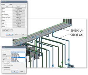 Revit New-Pipe-Flow-Units