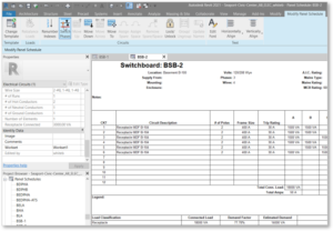 Revit witchboard-Circuit-Phase-Selection
