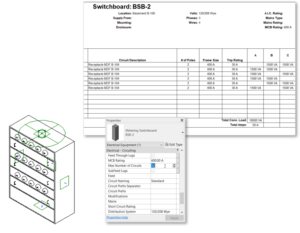 Revit Switchboard-Circuit-Quantity