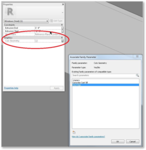 Revit Voids-Cut-Family-Geometry-Type-and-Instance-Parameters