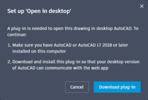 AutoCAD plug-in