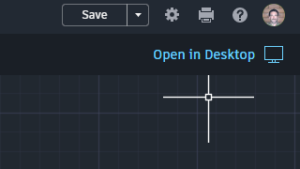 AutoCAD open in desktop