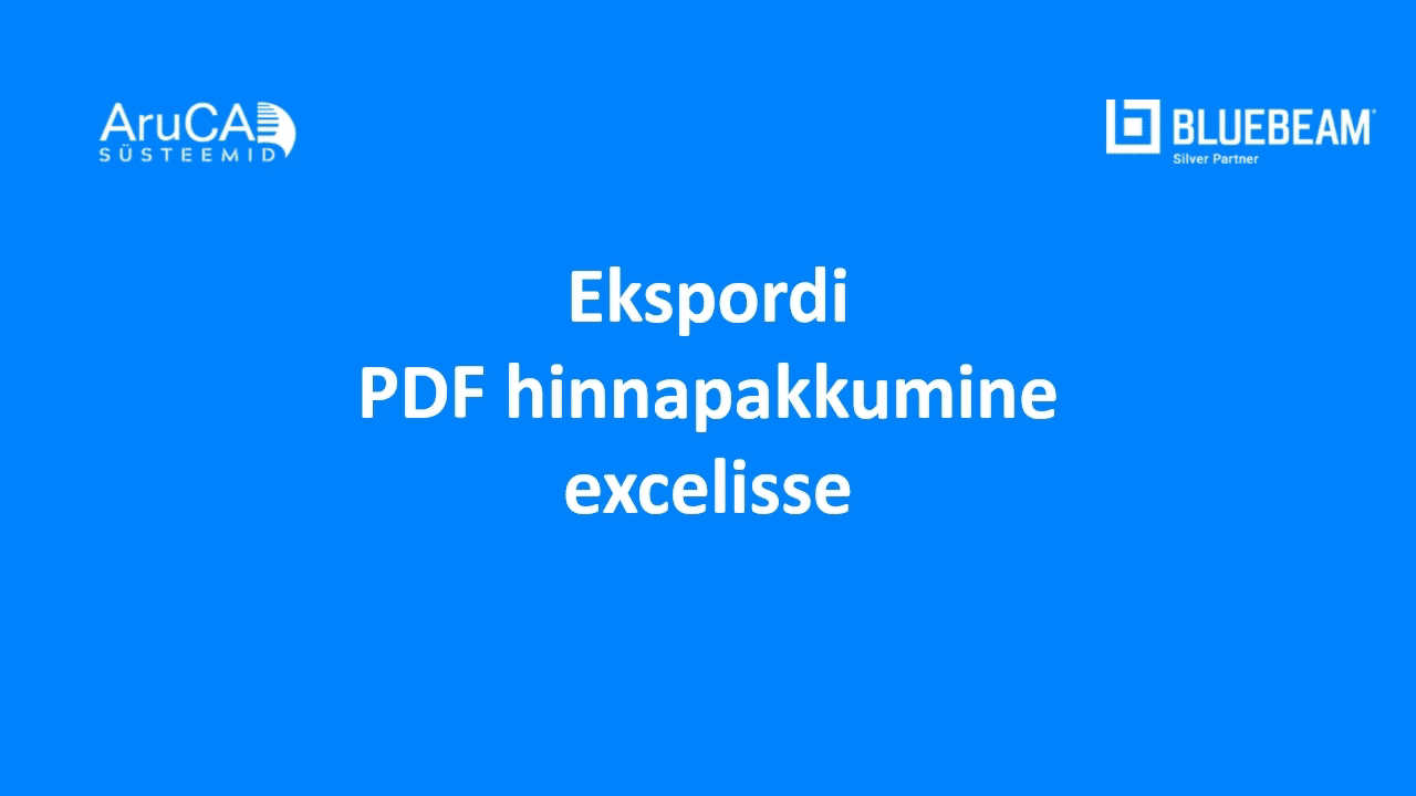 PDF to Excel
